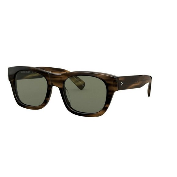 Oliver Peoples Keenan OV5418SU 167752 Bark Square Frame Sunglasses Polarized